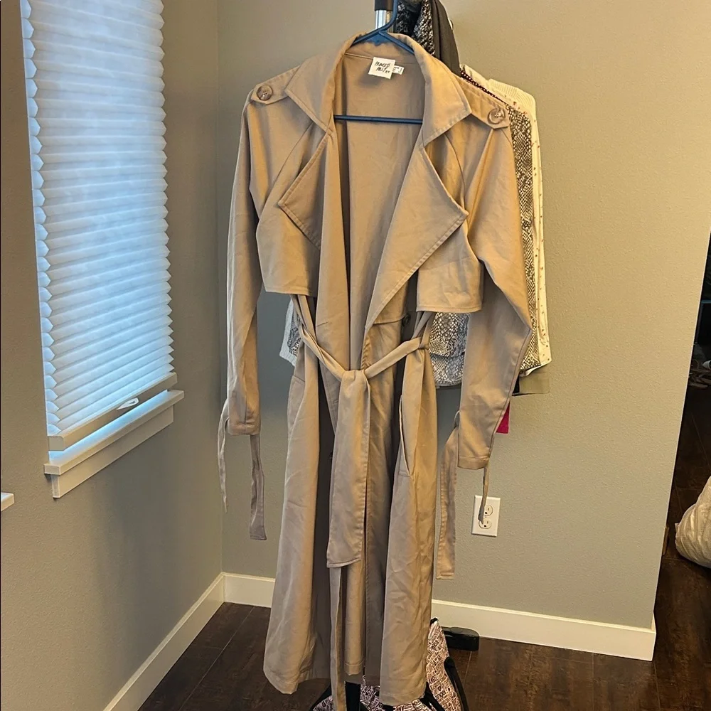 Princess Polly Trench Coat - Picture 4 of 8